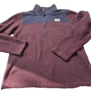 The North Face Mens Size Medium Half Zip Pullover Fleece